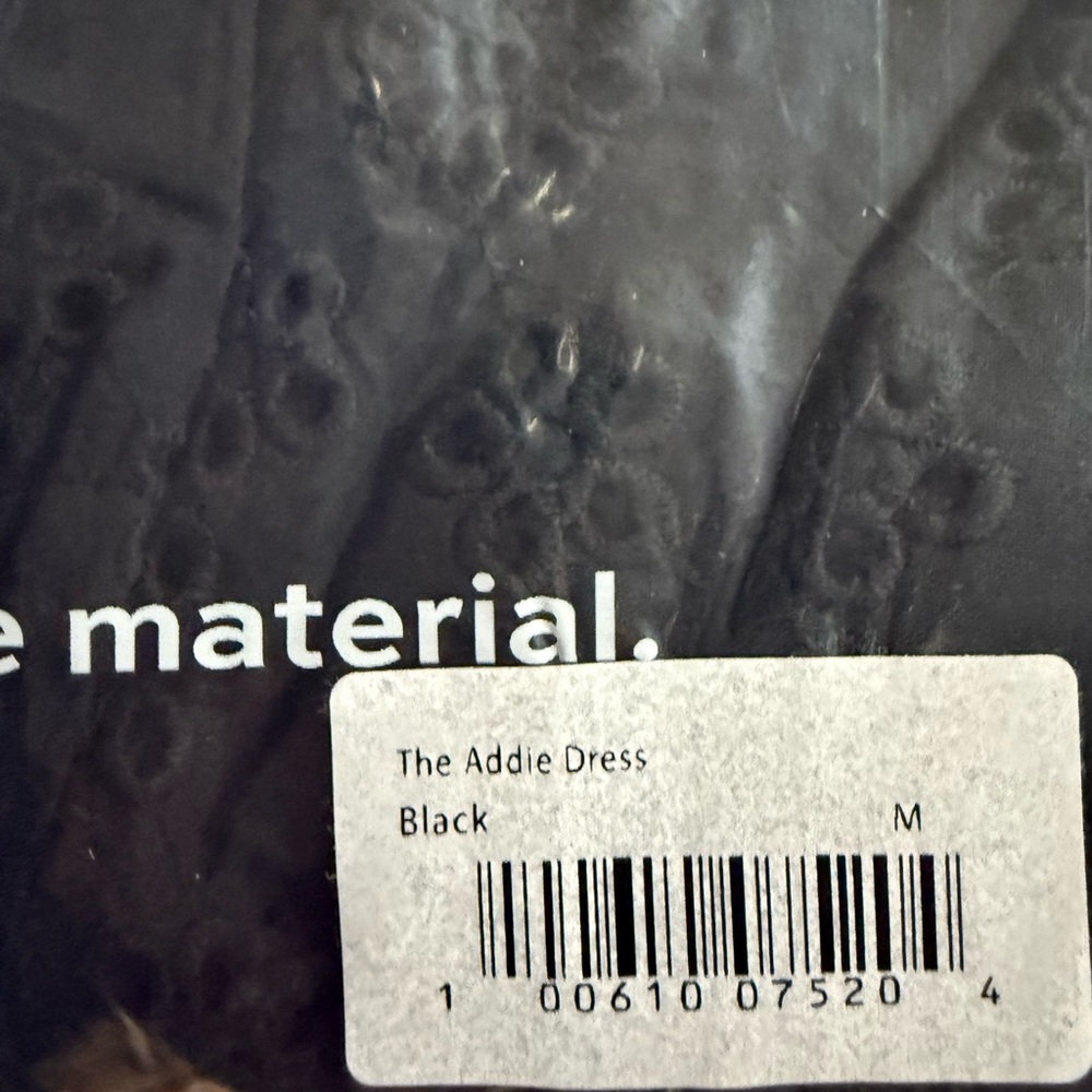 Hill House Eyelet Addie Dress Apron Black NWT - Picture 8 of 9